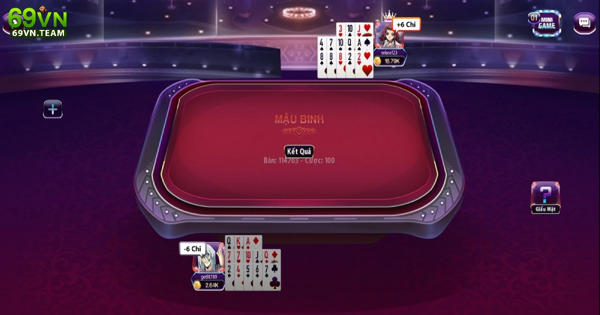 Cách chơi game Mậu Binh online 69VN dành cho người mới